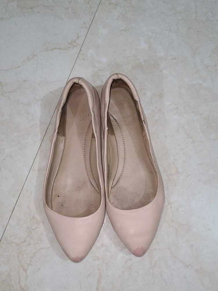 Bought from Italy- leather Chic Ballet Flats