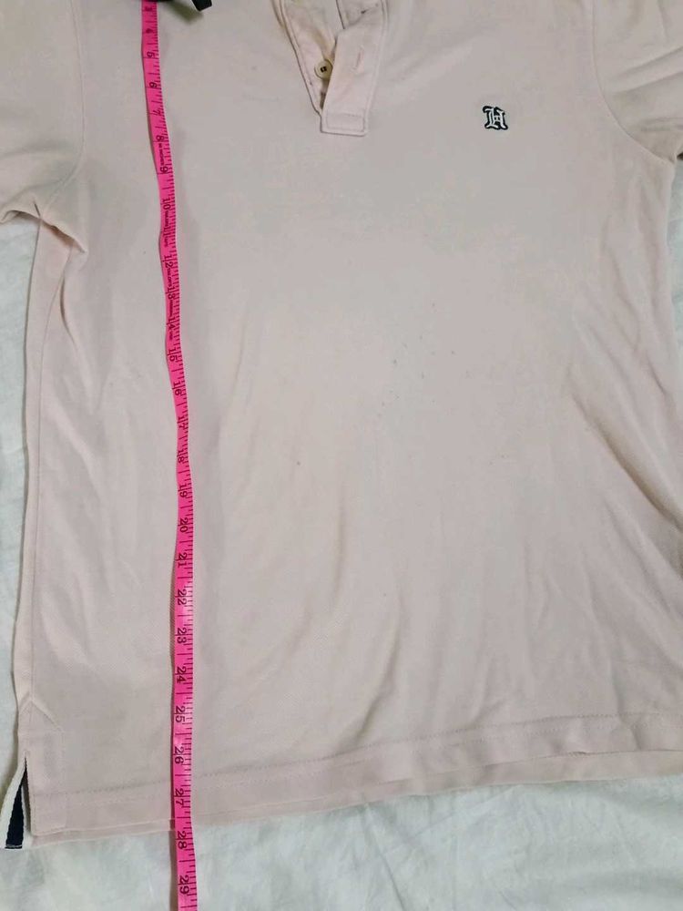 Men's Pink Polo Shirt