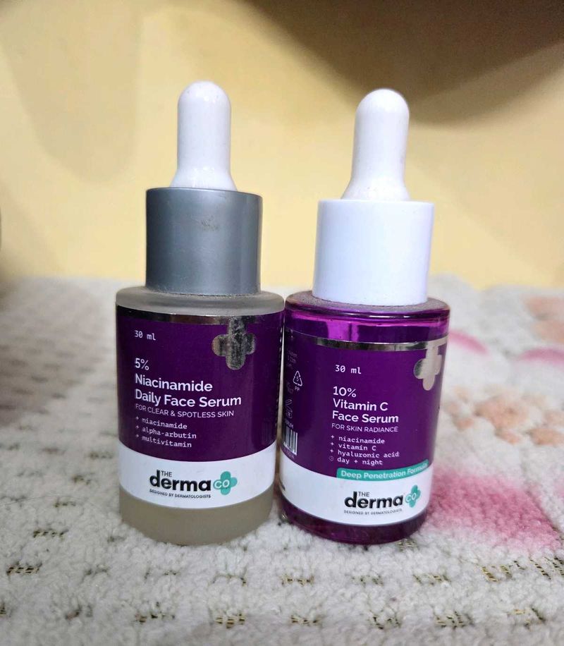 Derma Co VitC+ Niacinamide combo