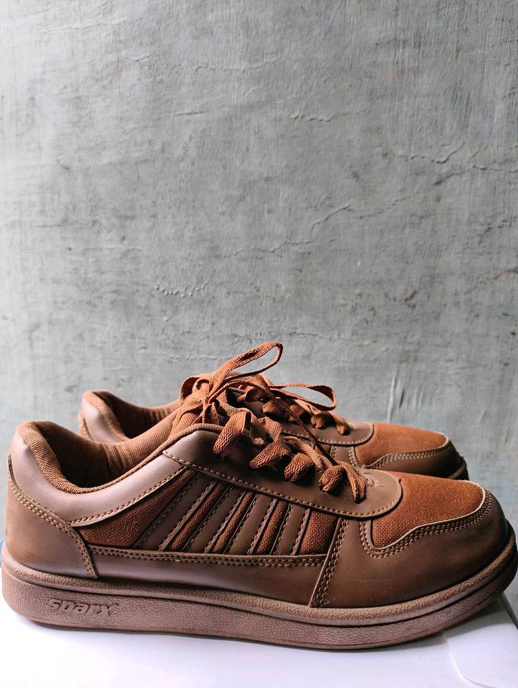 Men's Brown Casual Sneakers