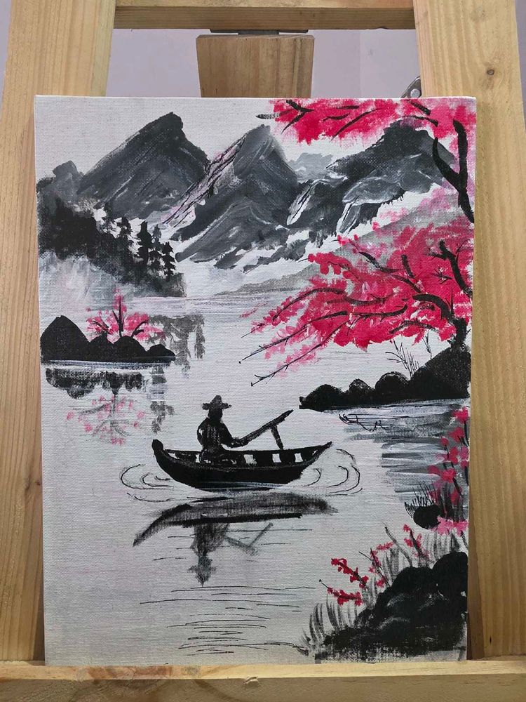 Japanese Dream Canvas Painting