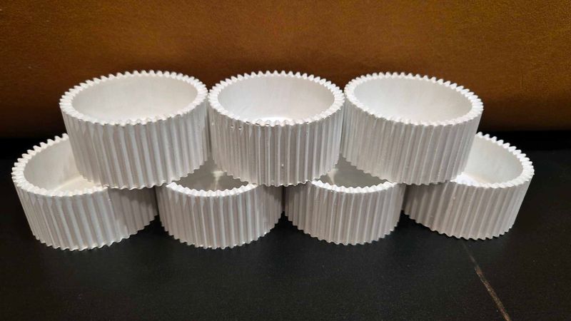 White Decorative Cups