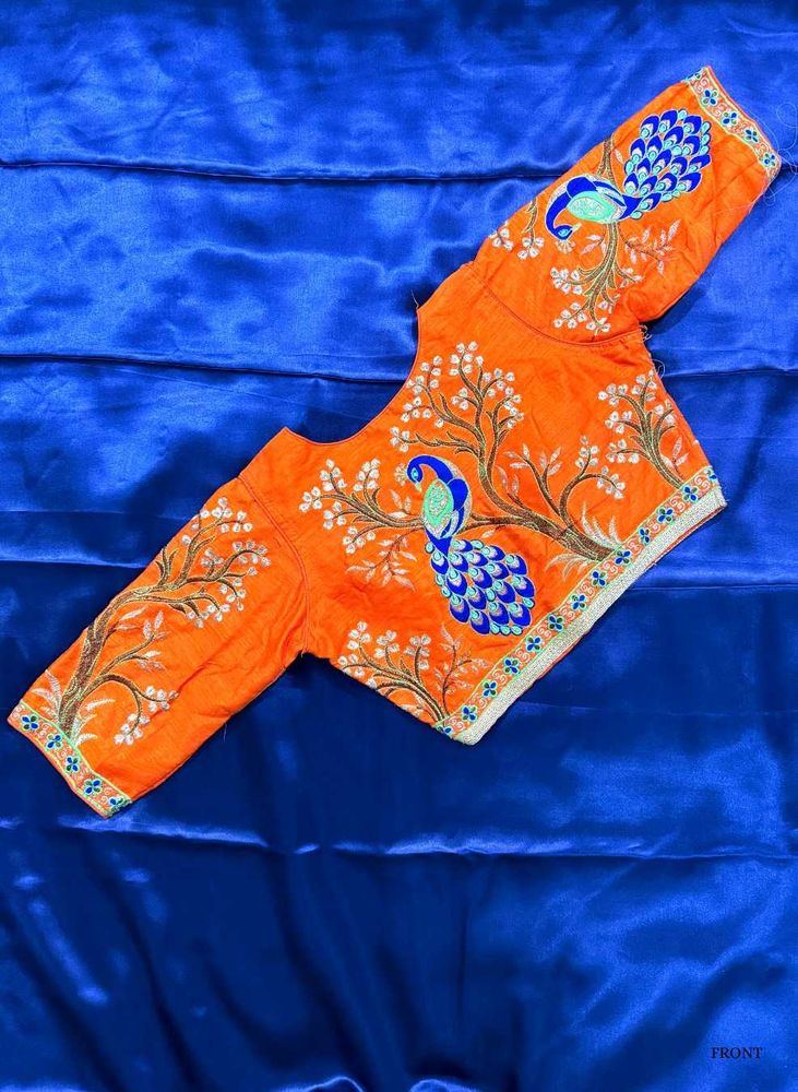 Designer Embroidered Blouse - Pushkari