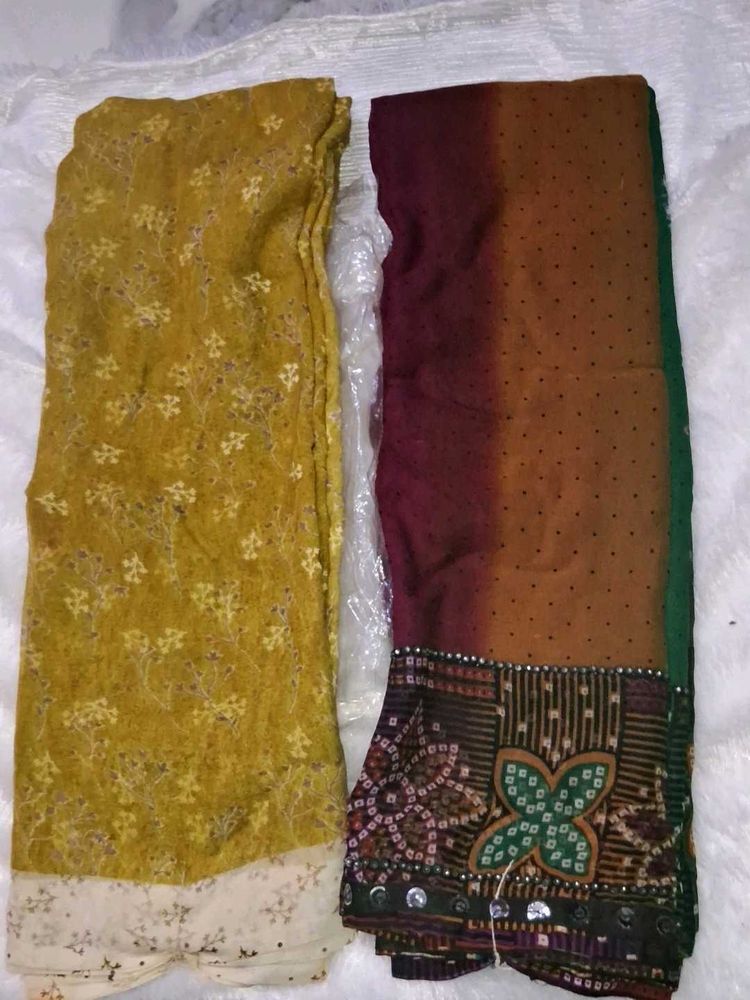 Beautiful Indian Saree without blouse