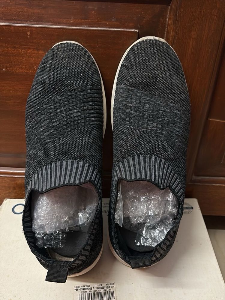 Black Casual slip on Shoes