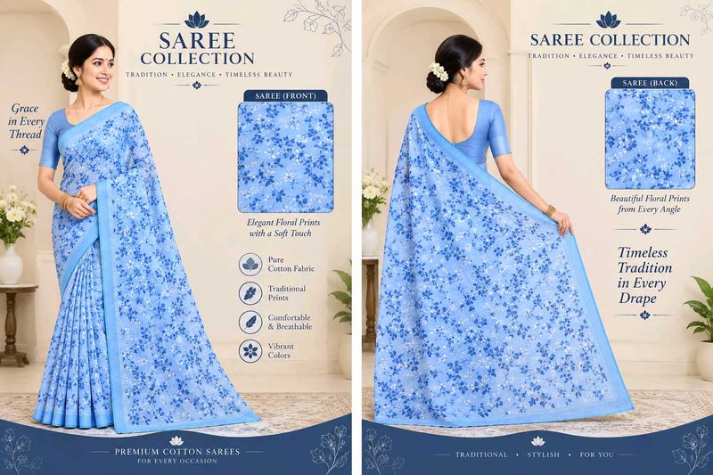 Georget Zari sarees