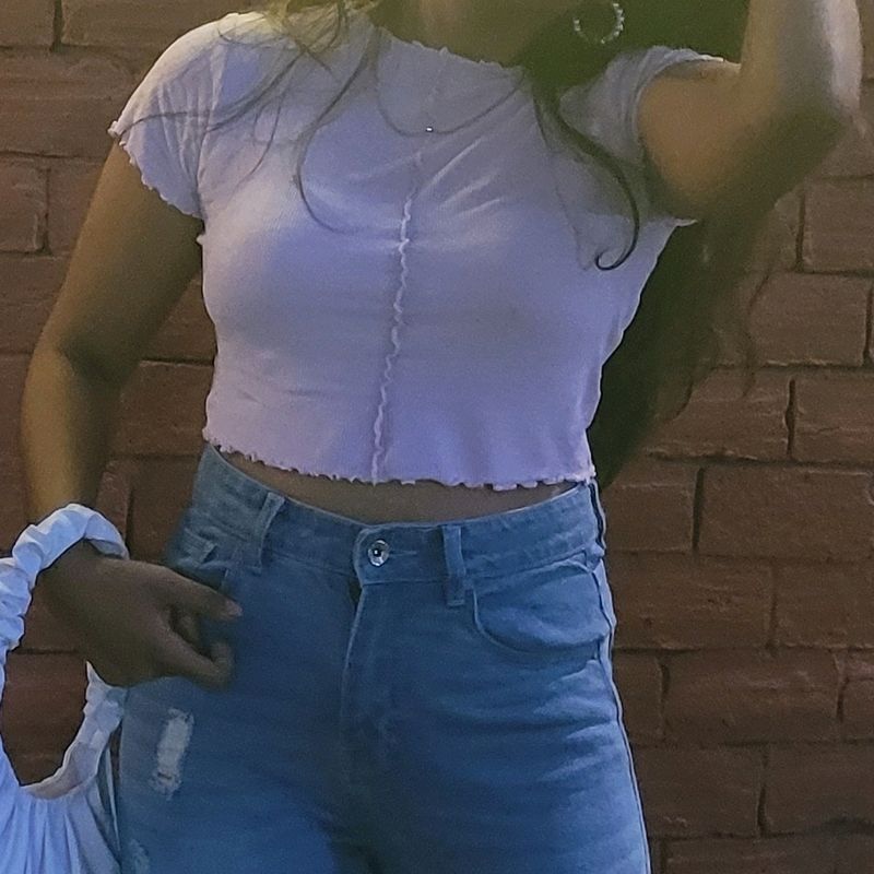 Ginger pastel Crop Top