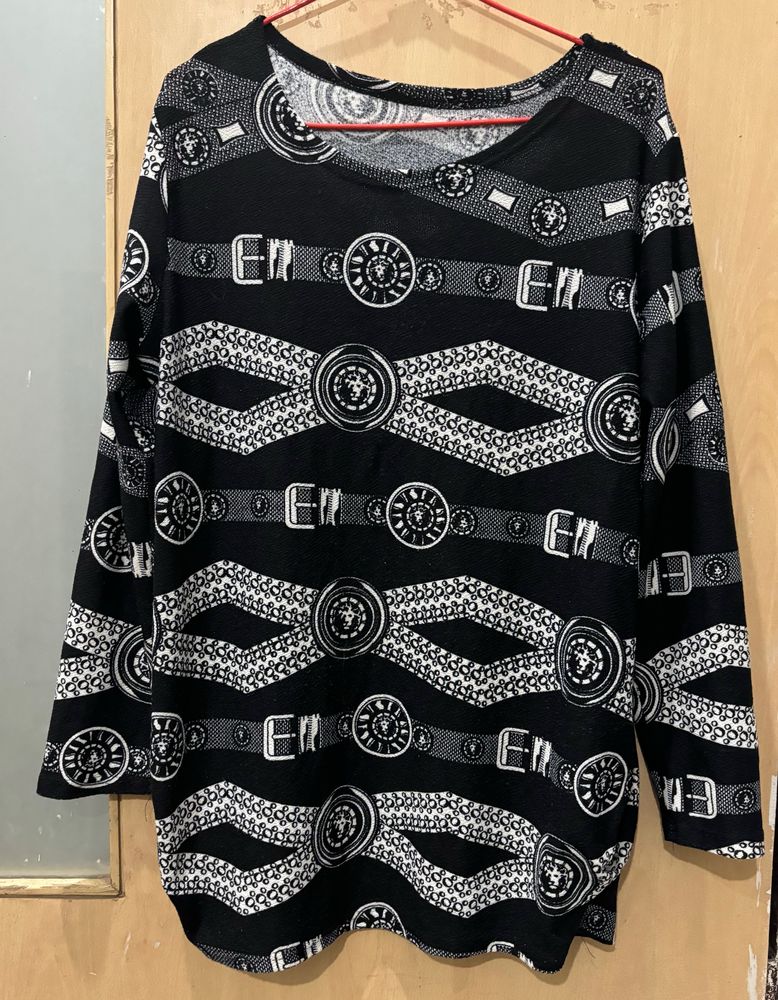 T Shirt Dress Can Be Worn With Belt