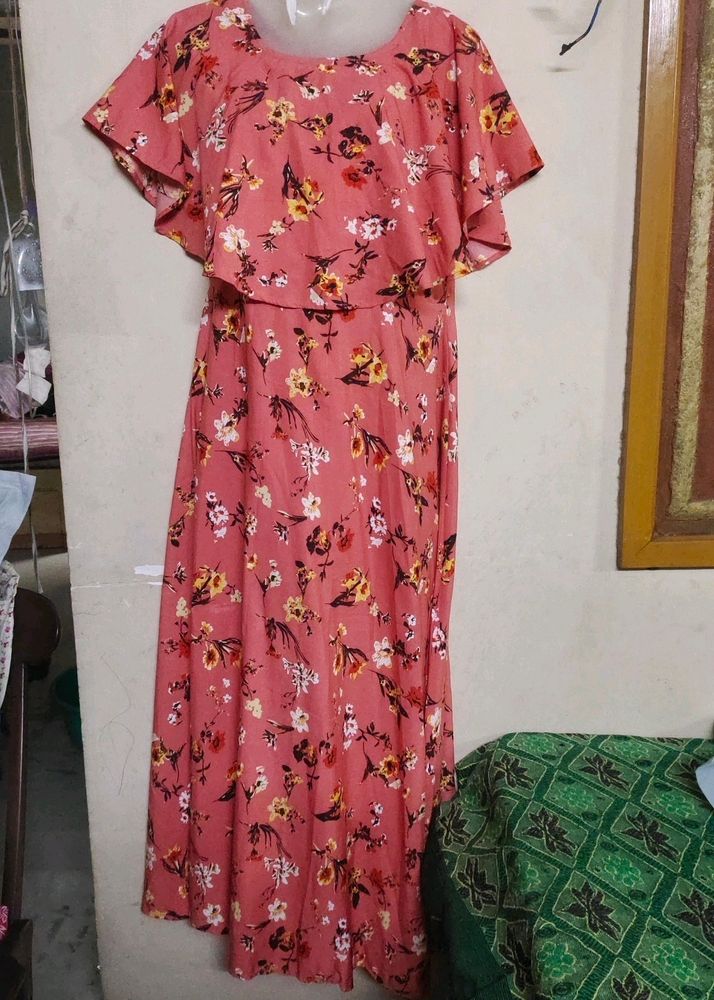 Imported|Never Used| Without Tag|Flared Dress