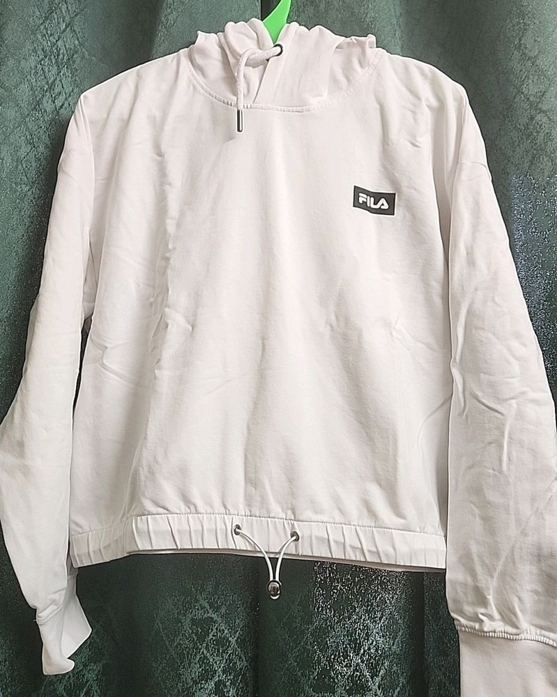 Fila Cropped Hoodie