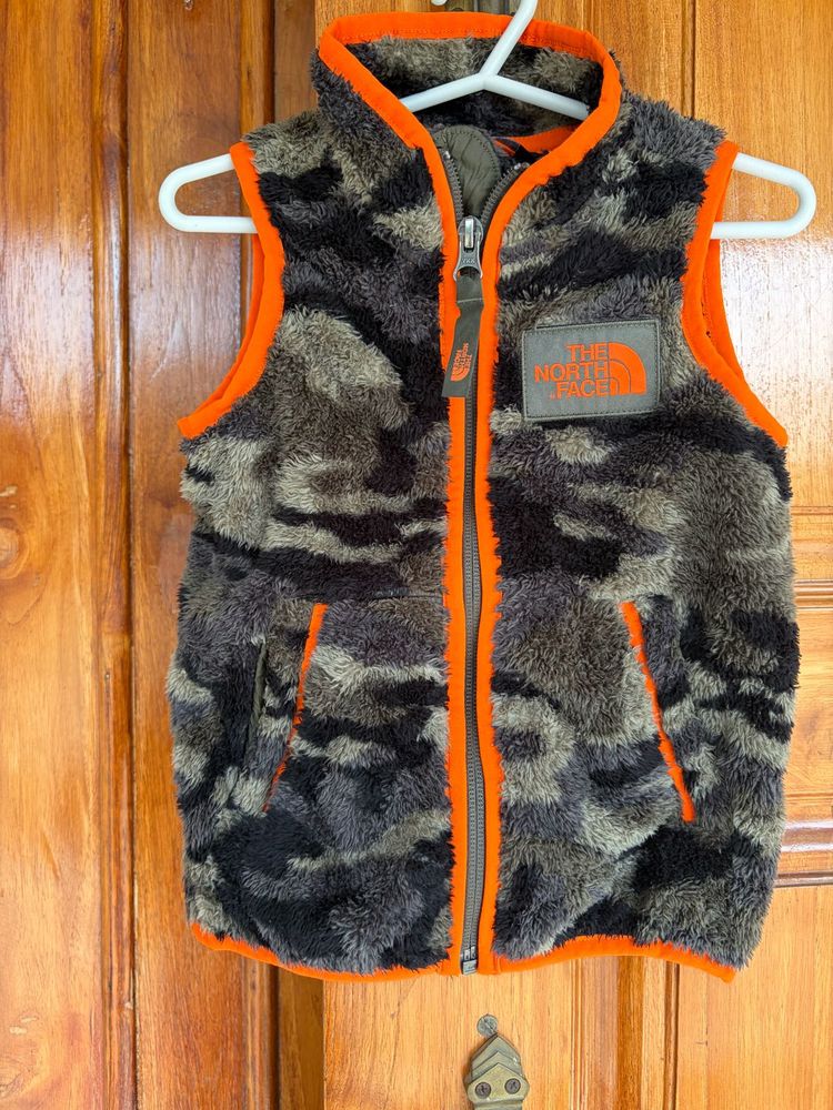 The North Face Camo Fleece Vest