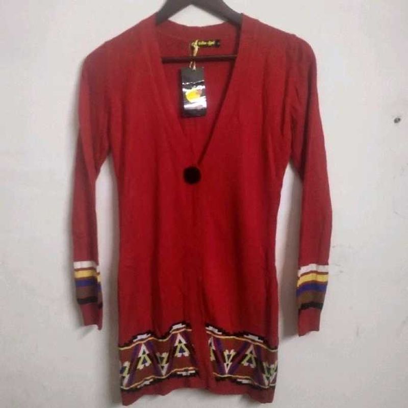 Stylish Red Knit shrug
