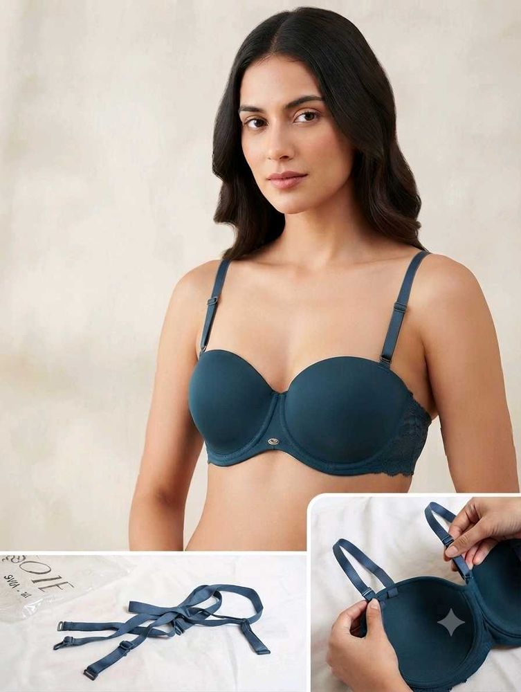 Soie Strapless Padded Bra with Detachable Straps