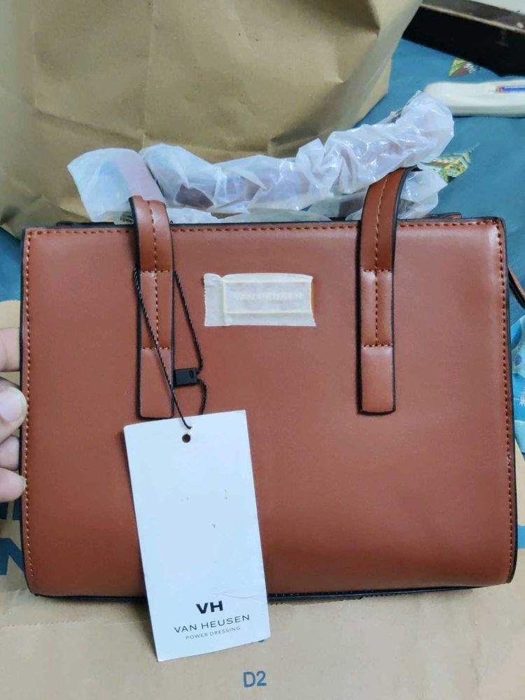 Van Heusen Handbag - Tan