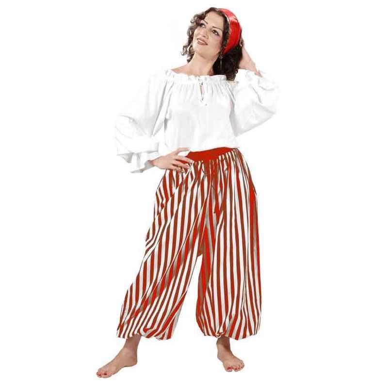 Striped Loose Fit Pants
