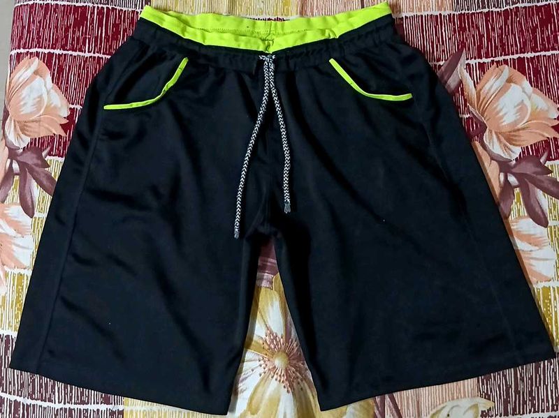 Men's Black Athletic Shorts