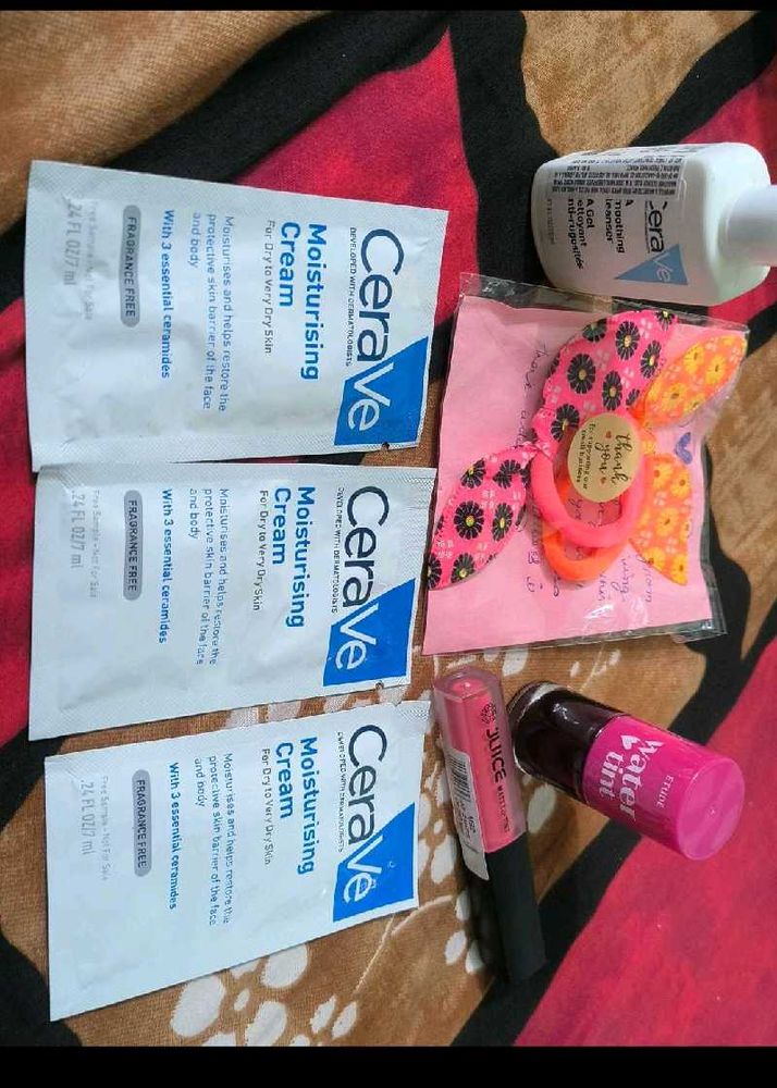 CeraVe Moisturising Cream Samples &amp; liptint etude
