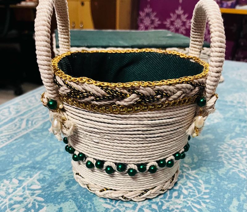 Handcrafted Decorative Basket