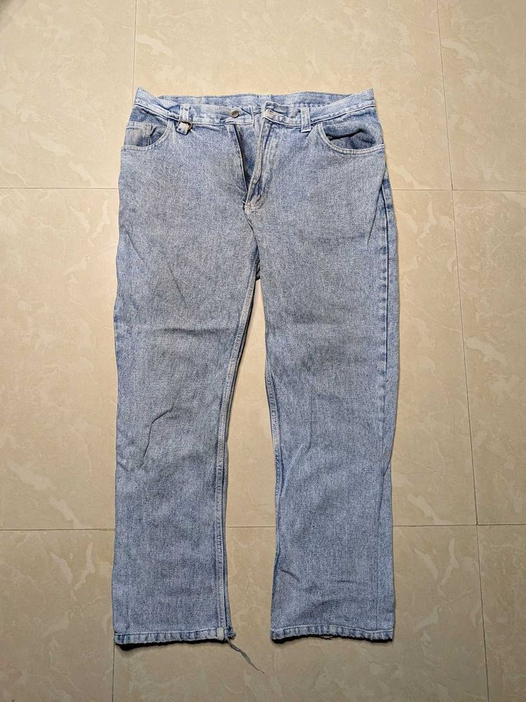 Y2K Light Wash Denim Jeans