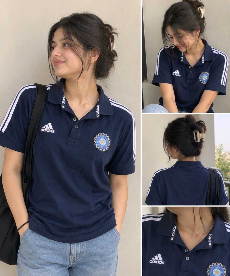 Adidas Navy Blue Polo T-Shirt [Men/women]
