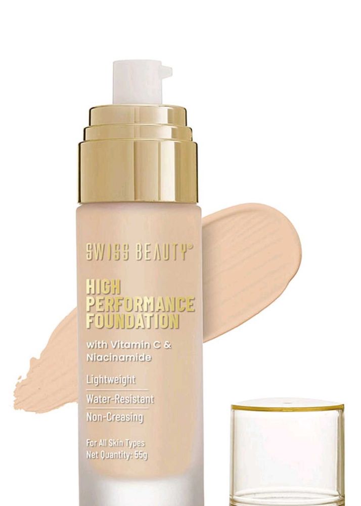 Swiss Beauty Foundation With Free Lip Liner