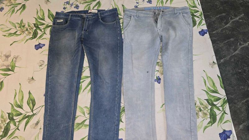Men's Blue Jeans Bundle -PACK OF 2
