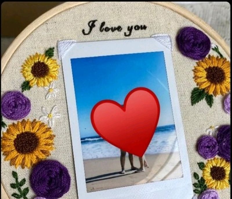 Customisable Photo Hoop