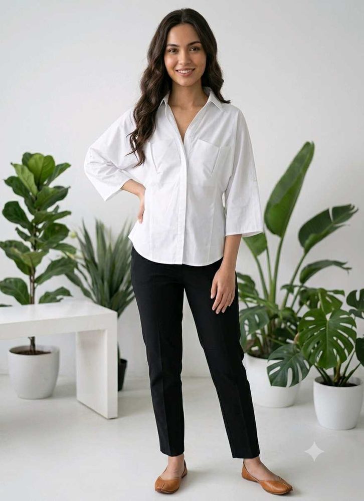 Vero moda fitted white tshirt