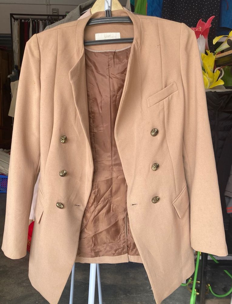 Classic Double-Breasted Blazer