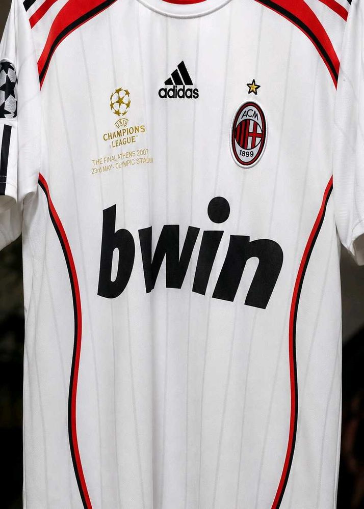 AC Milan Champions League Jersey (Embroidery)