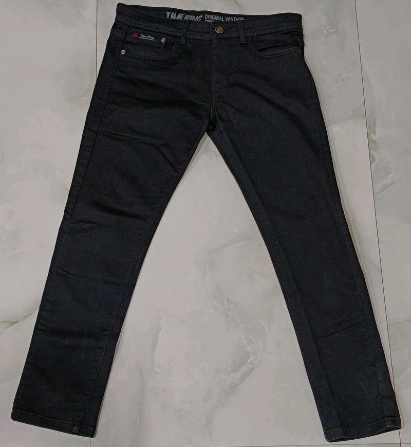 Men's Black Jeans - Stylish Denim