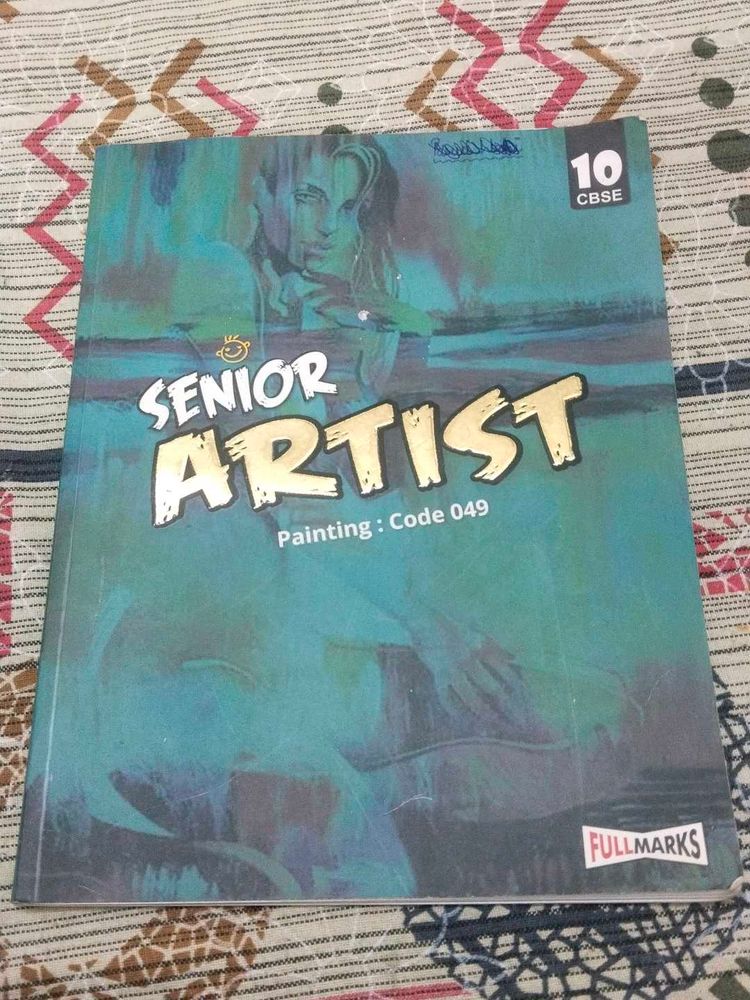 Senior Artist Painting Book