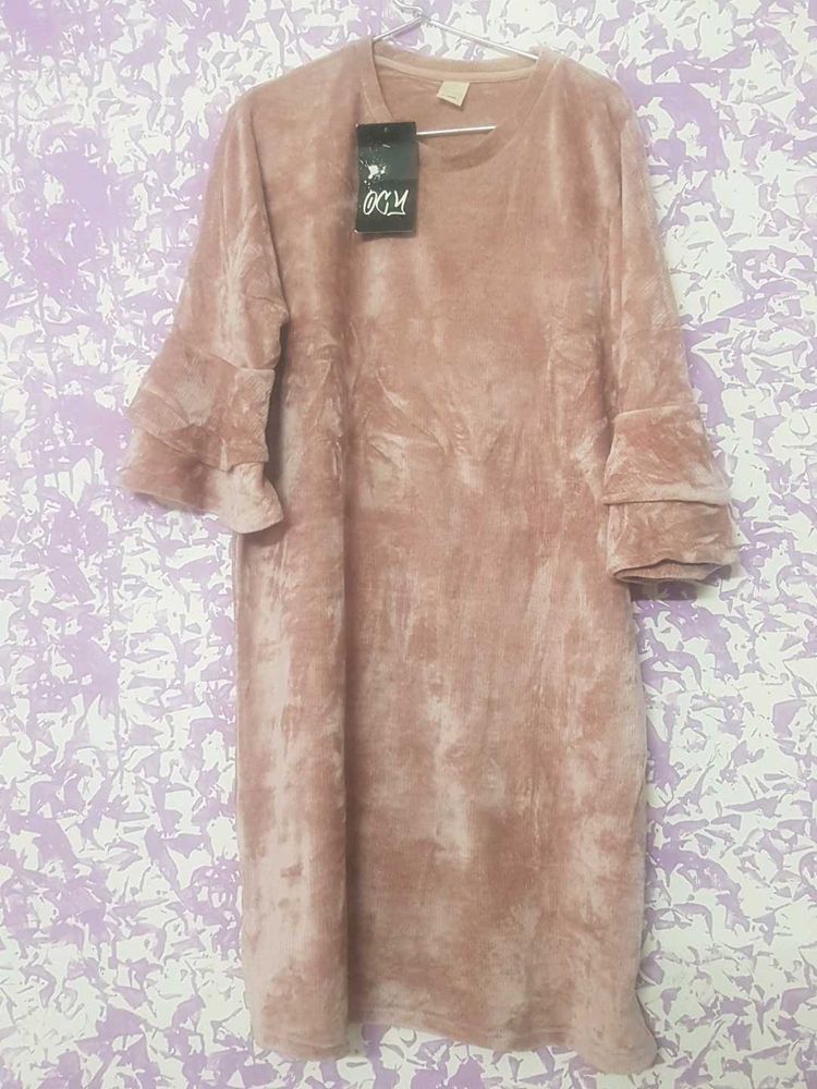 Woolen Velvet Kurty