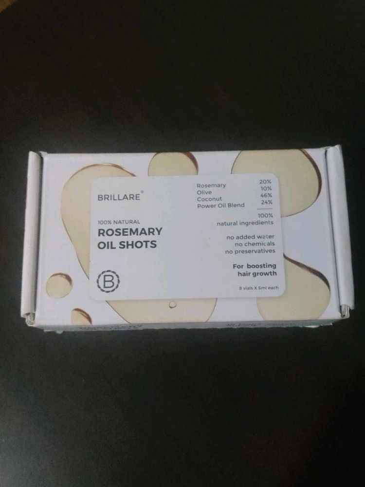 Brillare Rosemary Oil Shots – 6ml × 8 Vials