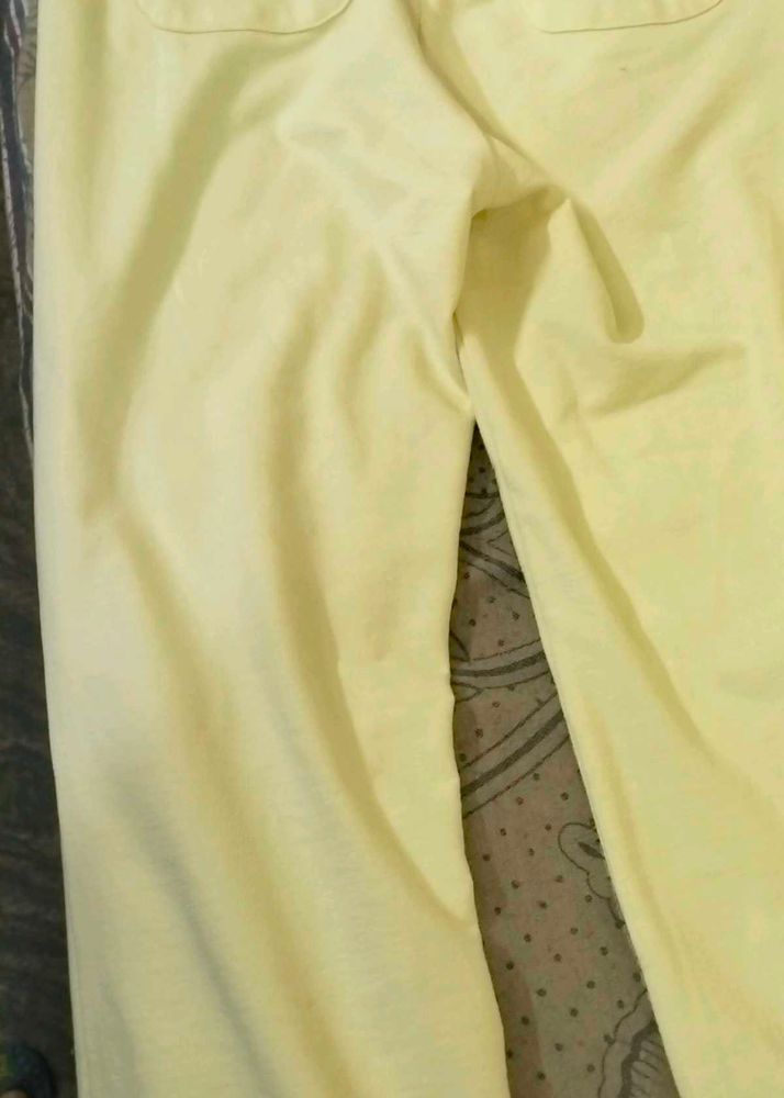 Comfortable Yellow Pants