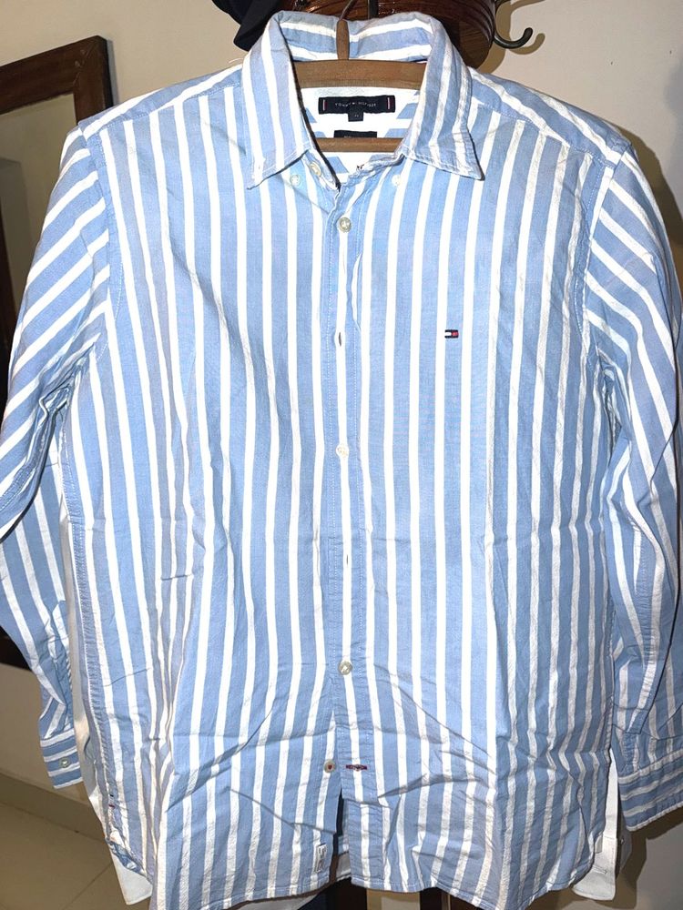 Tommy Hilfiger Striped Button-Down Shirt