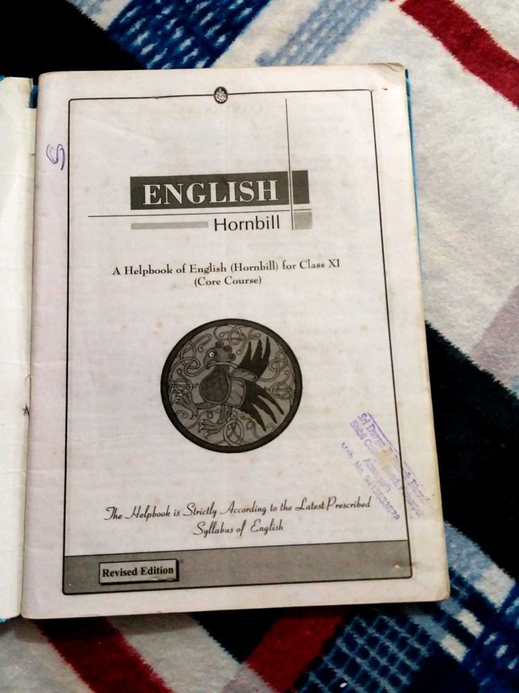 Class 11 Hornbill Helpbook English