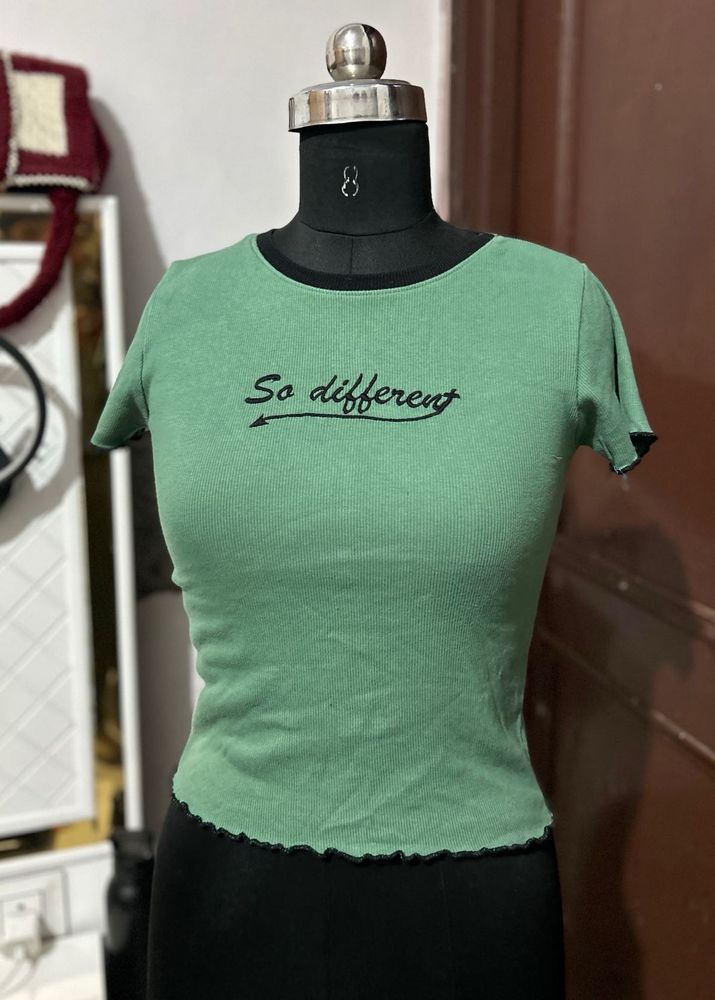 Green Graphic Tee