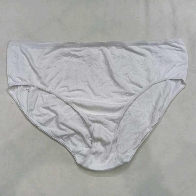 ❤️‍🔥 Comfortable White Cotton Briefs
