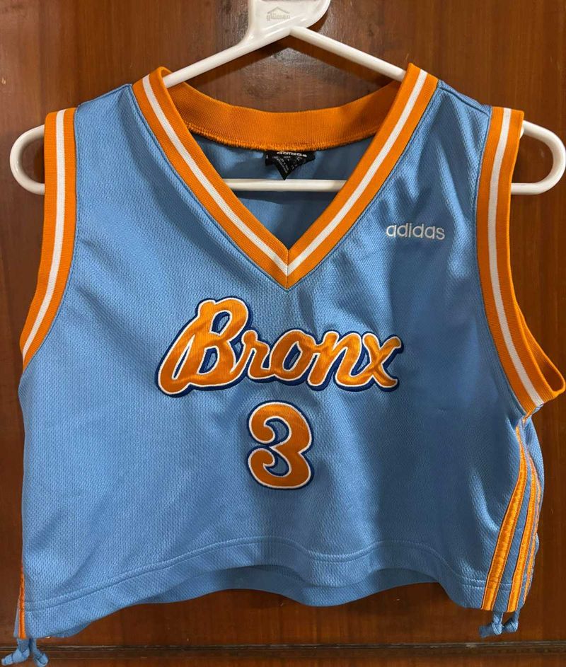 Adidas Bronx Crop Basketball Jersey