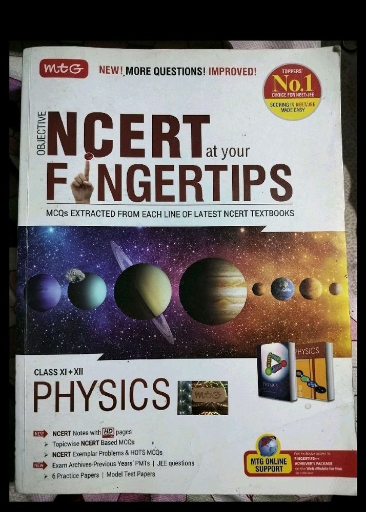 Brand New Mtg Fingertips Physics Book