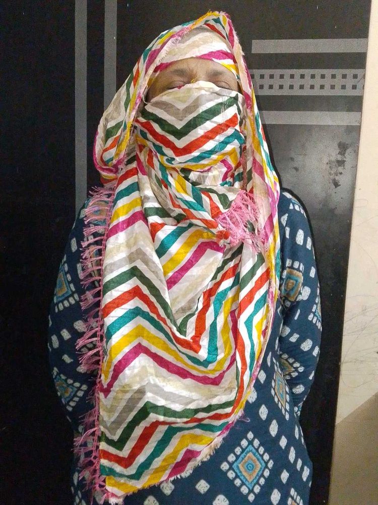 Vibrant Chevron Print Dupatta of 1