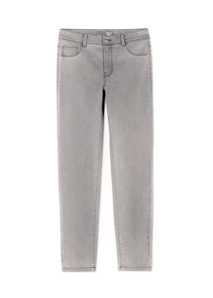 Grey high waist Denim slim fit Jeans