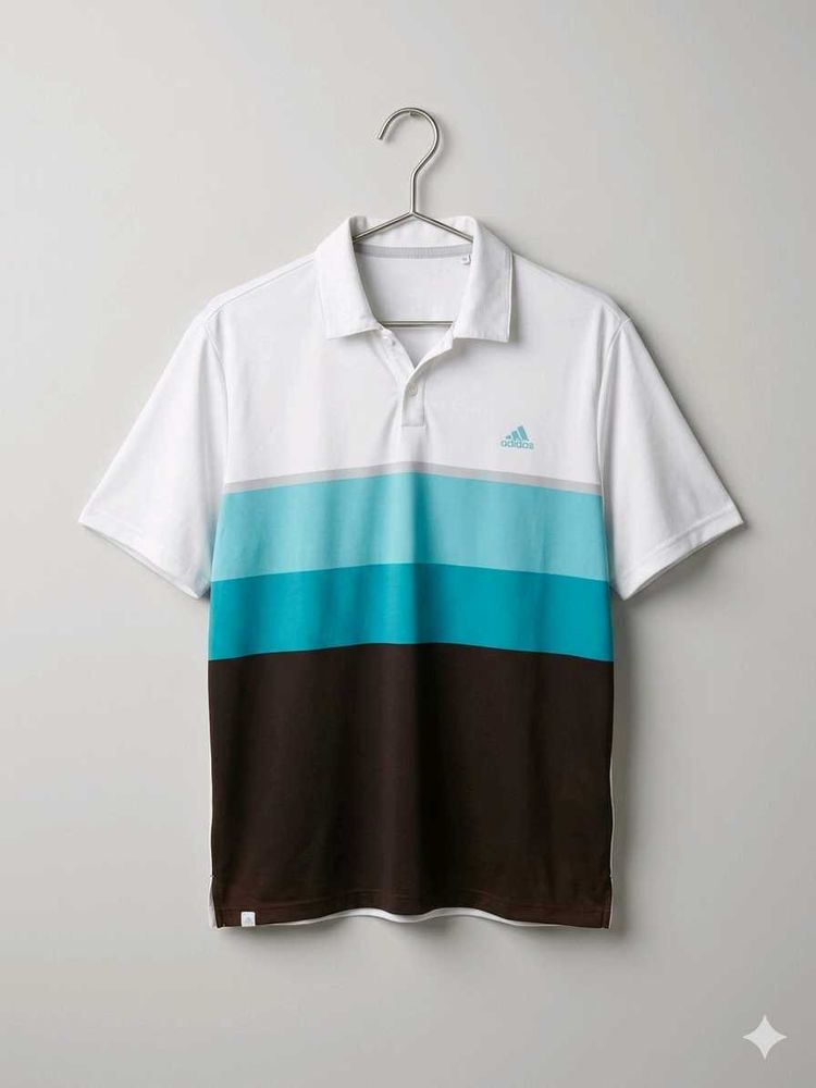 Adidas Men's Colorblock Polo Shirt
