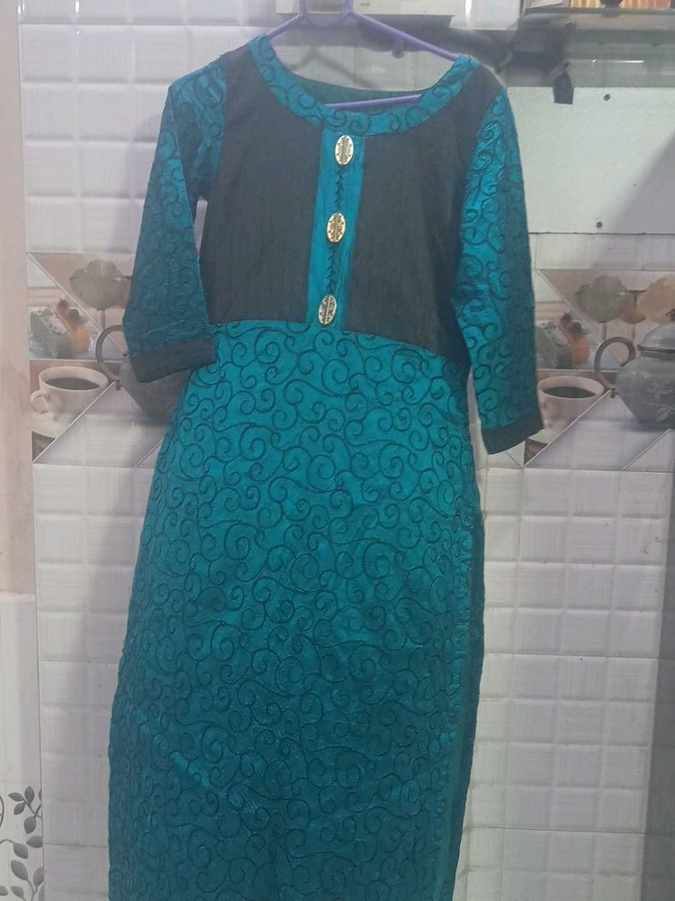 Stylish Teal Kurta