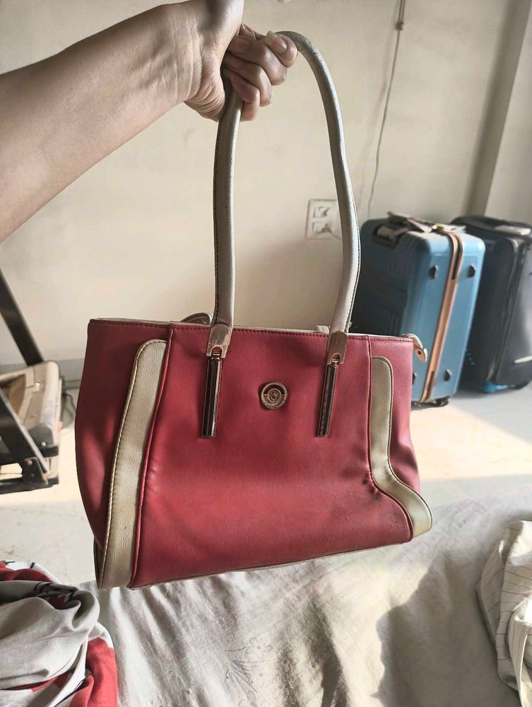 Chic Colorblock Handbag