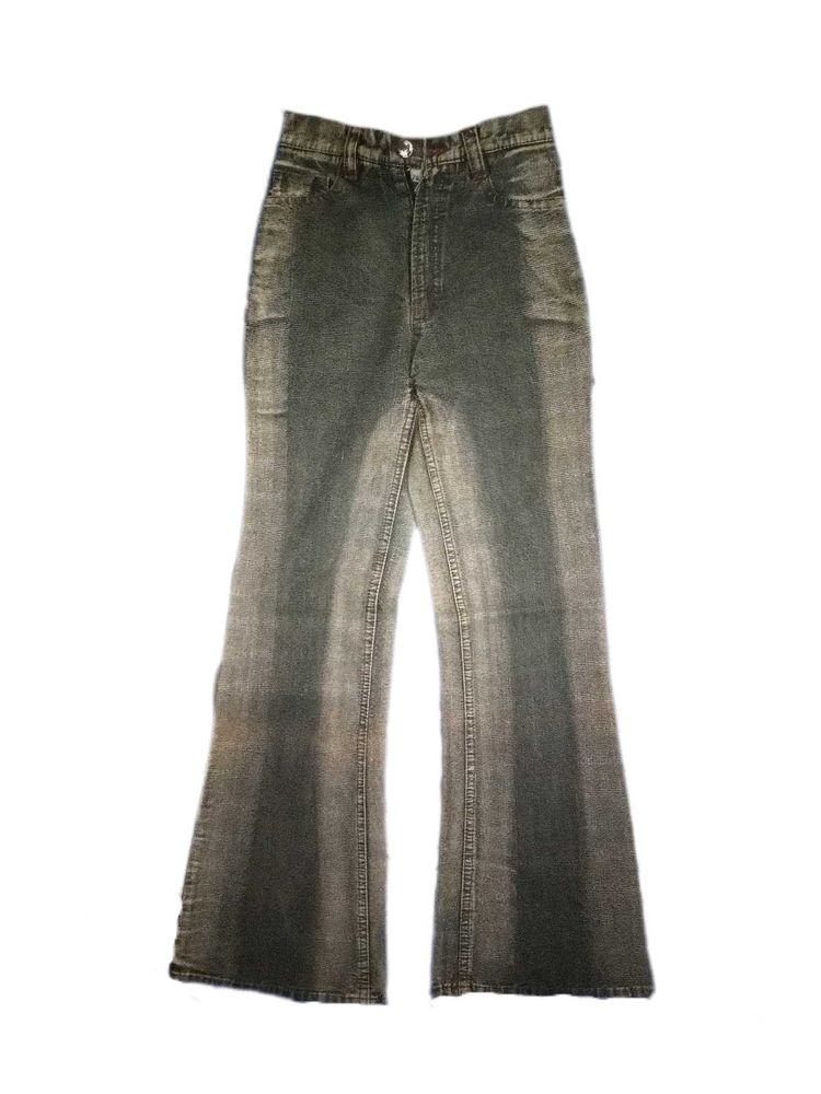 VINTAGE UNIQUE FADE FLARED JEANS