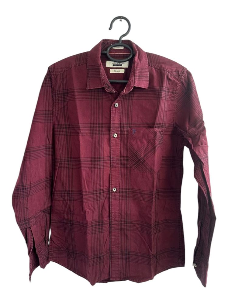 Men's Plaid Long Sleeve Shirt