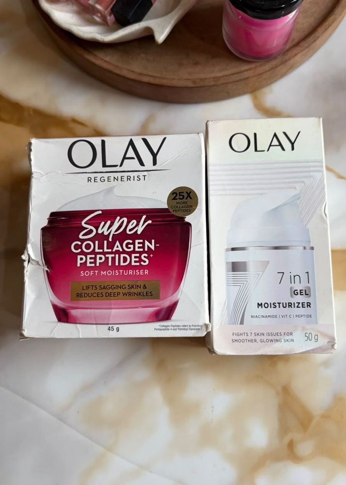 olay moisturiser &amp; 7 in 1  moistu combo