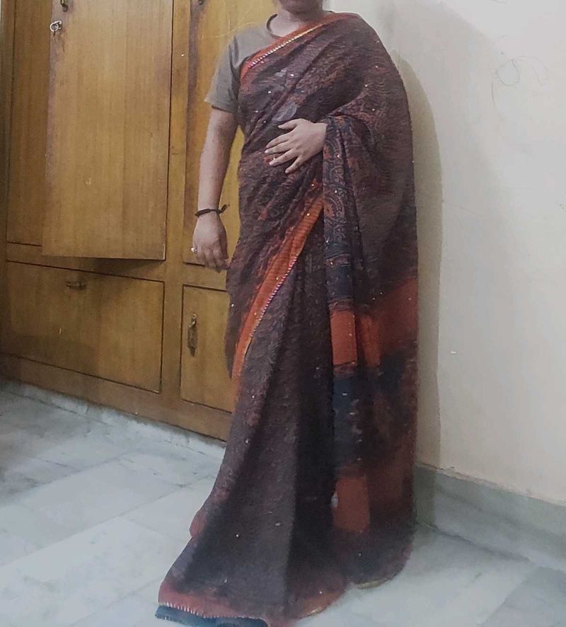 Elegant Printed Saree